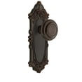 thumbnail image 6 of Grandeur Gvccir_Psg_234 Grande Victorian Solid Brass Rose Passage Door Knob Set - Nickel, 6 of 6