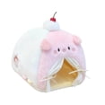 thumbnail image 4 of Tienda de campaña para casa de muñecas, mini tienda compacta y cómoda, cama de peluche para figuras, accesorios de muebles para casa de muñecas para rosa, 4 of 10