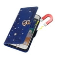 thumbnail image 4 of TECH CIRCLE iPhone 7 Plus Case,iPhone 8 Plus Wallet Case,Bling Diamond PU Leather Magnetic Closure Flip Folio Card Slots Kickstand Case Cover For iPhone 8 Plus/7 Plus,Darkblue, 4 of 7