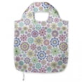 thumbnail image 1 of Pastel Reusable Market Bag, Ornate Different Kinds of Flowers Colorful Flourish Vintage Field Meadow Yard, Printed Foldable Bag for Shopping and Grocery Large Capacity, Multicolor, by Ambesonne, 1 of 4