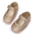 thumbnail image 3 of 0-18 MInfant Baby Girls Sandals Kids Soft Sole Newborn Toddler Non-Slip Rubber Sole Dress Shoes, 3 of 9
