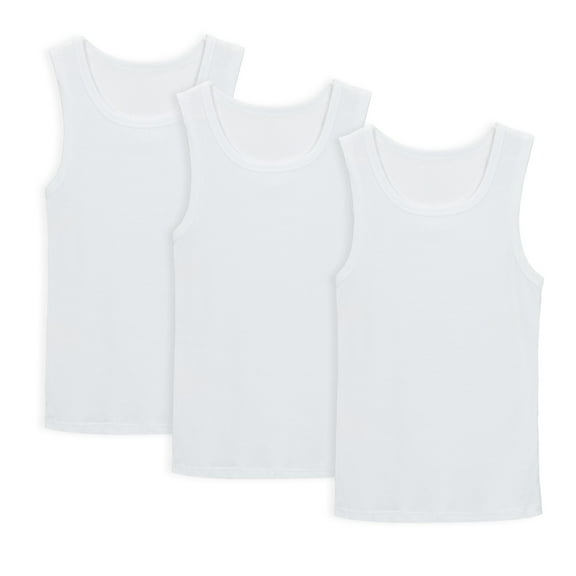 Men's Ribbed Tank Tops 3-Pack, 3XL
