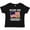 AB-Black, variant on Inktastic Military Dad Welcome Home USA Flag Boys or Girls Toddler T-Shirt