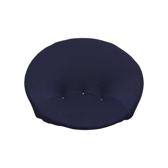 Soft Stretch Round Chair Cover, Protective Slipcover Fits 32.7×22.1×18.9 Inch Chairs, Snug Fit Anti-Scratch Shield, Washable for Office Home Dorm Lounge, Easy Care for Daily Use