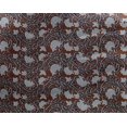 thumbnail image 4 of oneOone Georgette Viscose Fabric Leaves & Floral Block Decor Fabric Printed BTY 42 Inch Wide, 4 of 5