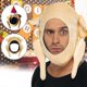thumbnail image 3 of Roasted Turkey Hats Plush Thanksgiving Turkey Hat for Halloween Thanksgiving Costume Decorations Party Christmas New, 3 of 5