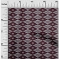 thumbnail image 1 of oneOone Cotton Silk Fabric Geometric Block Print Fabric BTY 42 Inch Wide, 1 of 1