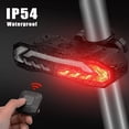 thumbnail image 2 of CHOK 5-in-1 Smart Bike Tail Light with Turn Signals and Brake Light  Bike Horn Bike Alarm USB Rechargeable Bike Rear Light with Remotes, 2 of 7