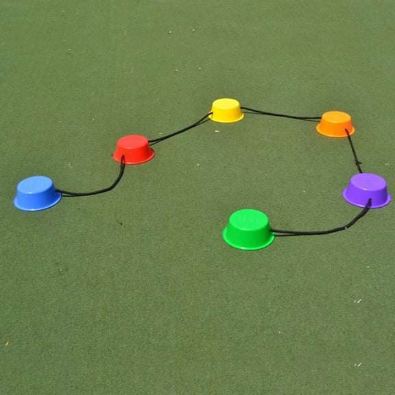 ROSENICE Balance Domes Kids 1 Set Abs 11.8X7.9X3.1Inch Round Top Square Base For Kindergarten Events