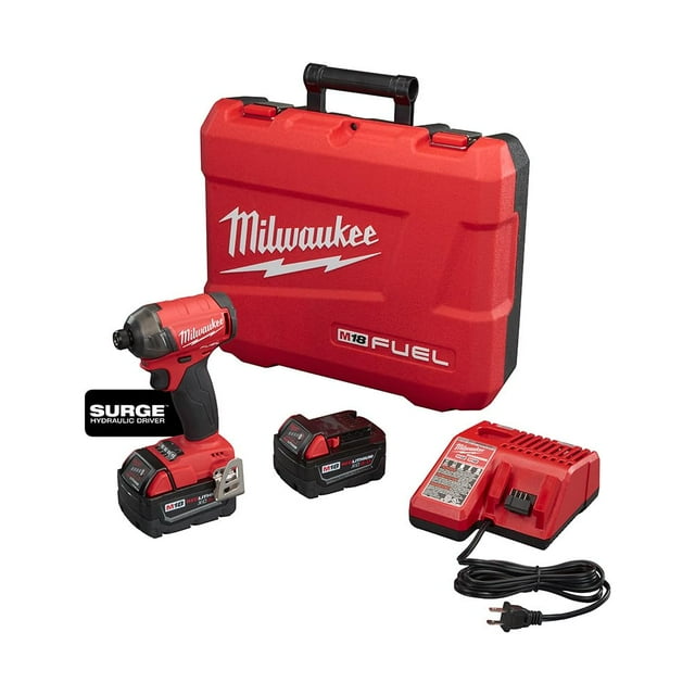 Kit de controladores hidráulicos Milwaukee Fuel Surge 2760-22 1/4 Hex