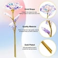 thumbnail image 3 of Gifts for Women, Mom Gifts Galaxy Rose Enchanted Crystal Flower Gift Mothers Day Rose Gifts from Daughter Present Ideas Birthday Gifts for Women Wife Daughters Sister Girlfriend, 3 of 7
