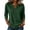 solid color, variant on Women's T-Shirt Notch Neck 3/4 Sleeve Solid Color Casual Pullover Basic Comfortable Relaxed Fit Fall Top