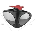 thumbnail image 4 of Eoozwa HD Car Blind Spot Mirror 360 Rotatable Rain Proof Real Glass Adhesive Mount for Side View Mirror Visibility, 4 of 4