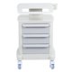 thumbnail image 2 of Beauty Salon Trolley Beauty Salon Cart Beauty Salon Trolley Cart Beauty Spa Trolley Beauty Spa Cart Three Layers Beauty Salon Instrument Roll Trolley Cart Beauty Spa Tool With ANGGREK GC1412, 2 of 8