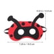 thumbnail image 4 of Máscaras de animales de dibujos animados, máscaras de media cara para ojos, suministros para disfraces de cosplay, recuerdos de fiesta para niños y niñas (mariquita)., 4 of 7
