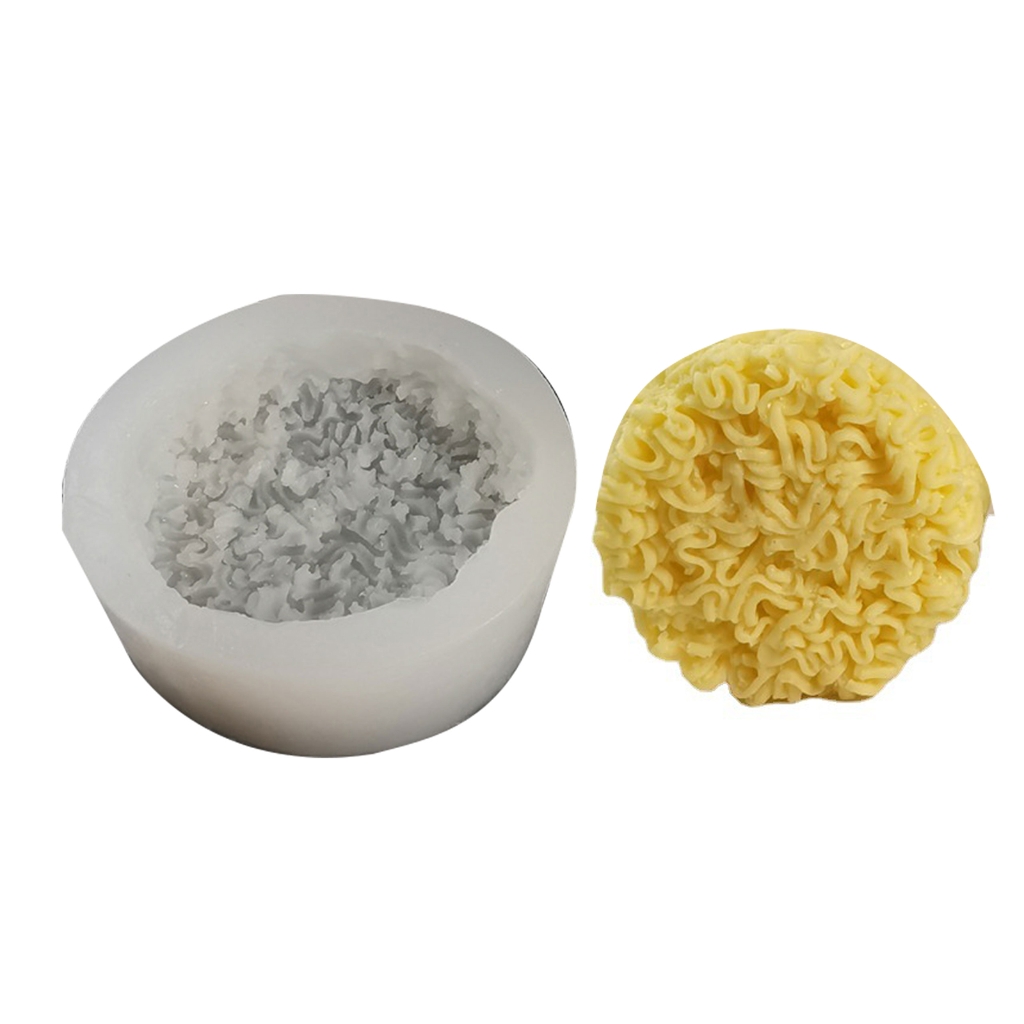 3D Instant Noodles Silicone Mold Fondant Cake Border Moulds Chocolate
