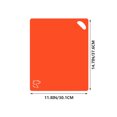 thumbnail image 2 of 6 uds tablas de cortar flexibles tablas de cortar de plástico tablas de cortar carne vegetal HOMEMAXS 13455518-MX, 2 of 6
