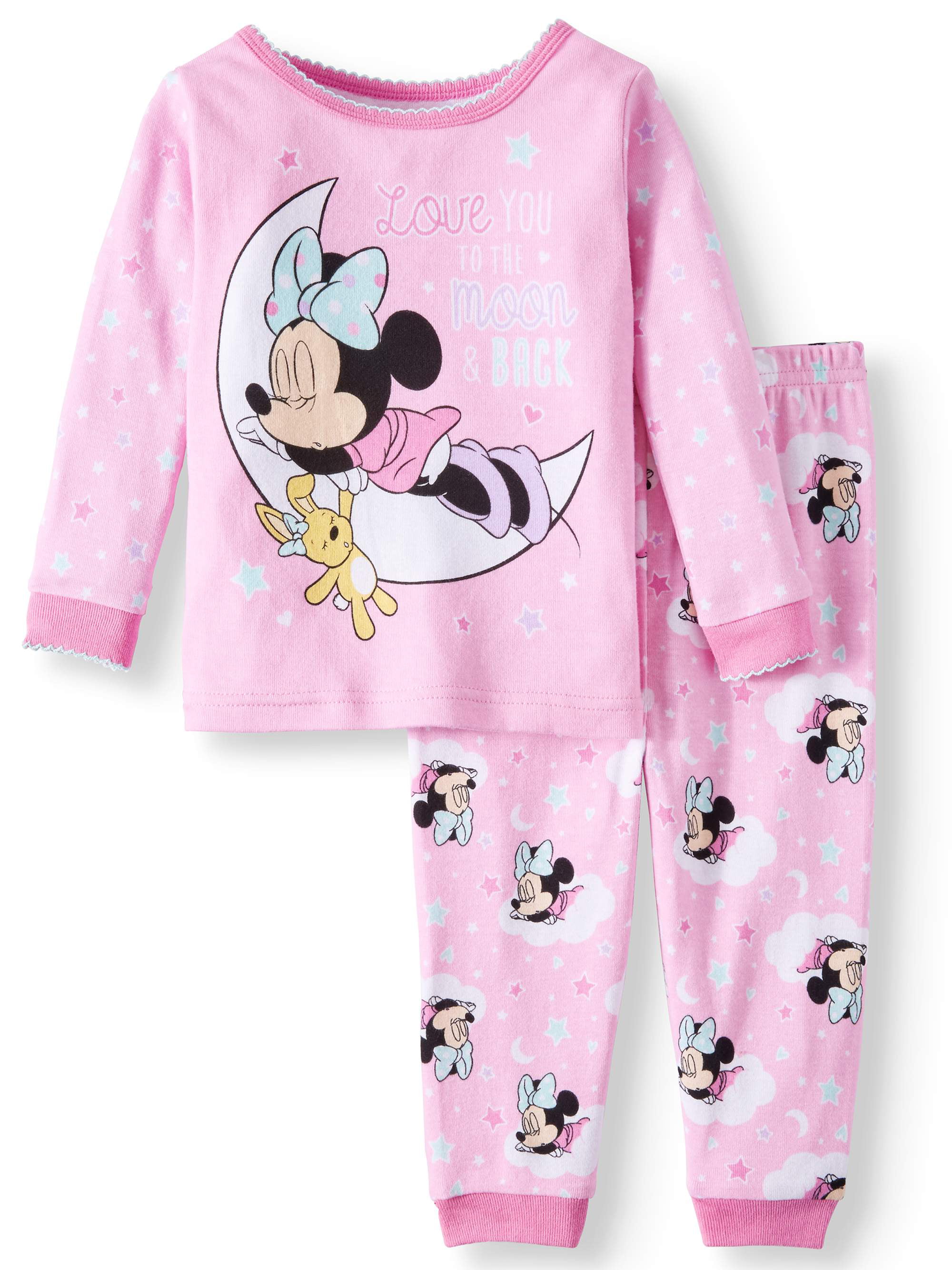 Minnie Mouse Baby-Girls Long Pajamas