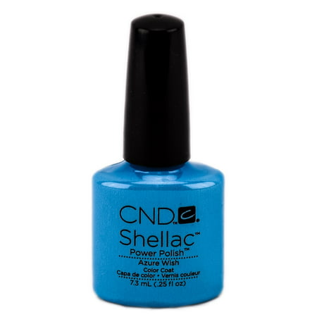 CND Shellac Power Polish Color Coat - Color : Azure