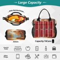 thumbnail image 4 of Small Cooler Bag Lunch Bag Portable Meal Bag Work Meal Bag Outdoor Meal Bag Travel Meal Bag Picnic Meal Bag Going Out Meal Bag A River, 4 of 6