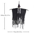 thumbnail image 2 of Great promotion! Skeleton Hanging Ghost Halloween Decoration Hooded Skeleton Hanging Ghost Haunted House Scene Layout Props, 2 of 2