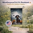 thumbnail image 6 of Dachshund Spooky Halloween Garden Flag 11.25 in x 15.5 in, 6 of 8