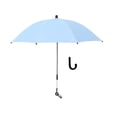 thumbnail image 2 of Sombrilla de protección solar para cochecito de bebé, abrazadera Sombrilla de playa a prueba de herrumbre portátil Sombrilla para sillas de , 85cm Azul yotijar Sombrilla para cochecito de bebé, 2 of 7