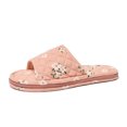 thumbnail image 4 of ATENAR Slippers for Women Fashion Wide Womens Shoes Fuzzy House Slipper Orange Free Size, 4 of 4