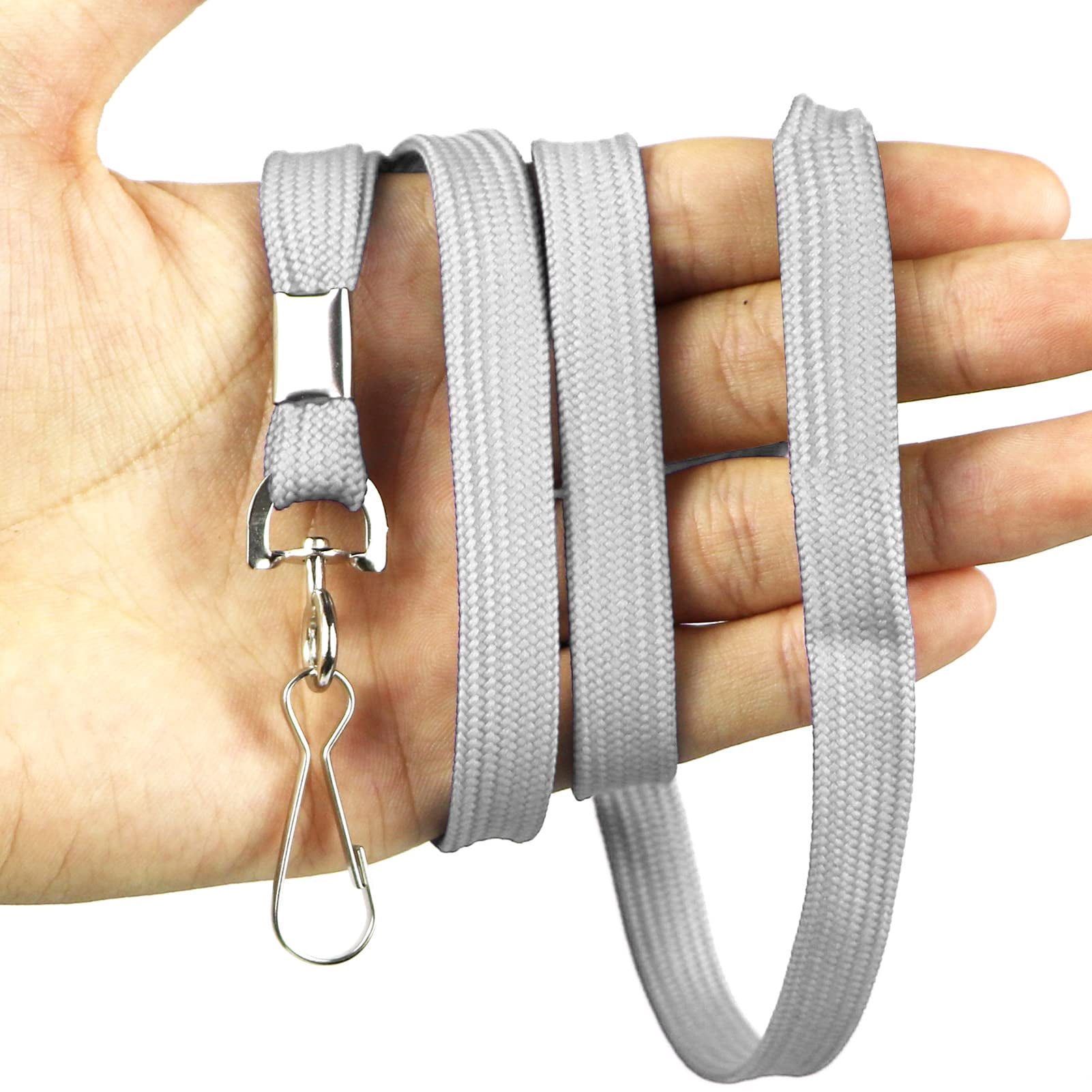Lanyard 100 Pack Bulk Badge Lanyards For Id Badges Neck Cruise Name Tag Holder