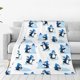 thumbnail image 1 of Balery Penguin Winter Fun Manta de Felpa Suave y Acogedora – Cobija de Franela Aterciopelada para Cama, Lavable y Cálida para Sofá, Mascotas, Transpirable-40"x30", 1 of 7