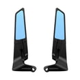 thumbnail image 1 of Visland 2 Pcs 360-Degree Rotating Wind Wing Side Mirrors Motorcycle Rear View Mirrors Versatile Compatibility Adjustable Shatterproof Convex Mirrors, 1 of 8