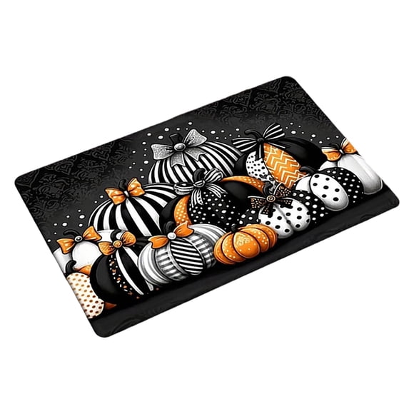 TIELUTT Halloween Pumpkin Doormat Scary Rug for Bathroom Bedroom Living Room Entryway Fall Seasonal Floor Mat Couch Throws for Living Room Light Rug down Throw Blankets Knotted Blankets Light Throw