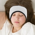 thumbnail image 4 of Máscara para dormir, antifaz, orejeras ajustables, calentadores de oídos 2 en 1, antifaz para dormir, cómodas y suaves cubiertas para los ojos para dormir de lado, 4 of 7