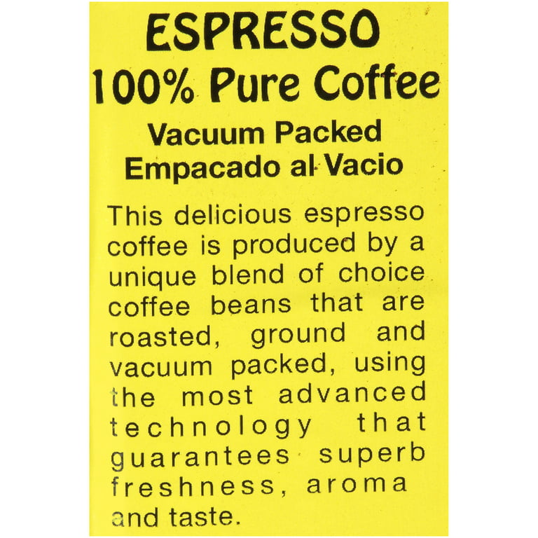 Pilon Gourmet Espresso Ground Coffee, 10 Ounce Brick (Pack of 12) 