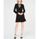 thumbnail image 1 of Vestido con volantes negro grande Michael Kors, 1 of 2