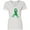 Green, variant on Inktastic Cerebral Palsy Awareness- Green Ribbon Made of Hearts Women's V-Neck T-Shirt