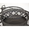 thumbnail image 4 of Afuera Living 32" Roundup Fire Pit with Cooking Shelf in Black, 4 of 6
