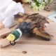 thumbnail image 2 of Xihbxyly Peluche para Mascota, Diseño de Cuerno Chirriante, Material Seguro para Masticar, Función de Limpieza Dental, Juego Interactivo, Divertido Entrenamiento para Mascotas, Franela Marrón Claro,, 2 of 5