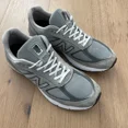 thumbnail image 3 of New Balance Running Shoes Men 12.5 990 V5 Grey Castlerock Sneakers M990GL5, 3 of 6