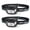 Black, variant on Lepro 2-Pack Battery-Powered Head lamp, 1300 Lux Super Bright with Adjustable Headband, 6 Modes including Red Light, IPX4 Waterproof Suitable for Camping and Outdoor Activities
