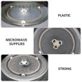 thumbnail image 2 of HAMPPLIES 4pcs Microwave Glass Plate Replacement Microwave Turntable Multi Repair Microwave Oven Home Users, 2 of 8