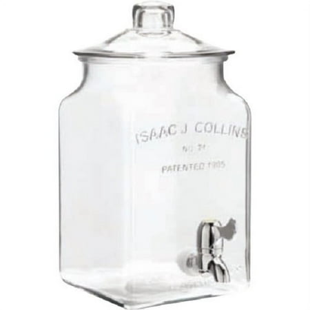 Anchor Hocking - 1.5 Gal I.J Collins Bev. Dispenser w/Spigot - Clear