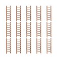 thumbnail image 1 of 15PCS Mini Wooden Staircase Model Ornaments Stairway Microlandschaft Model Decor Creative DIY Sand Table Landscaping Decor for Home Store, 1 of 3