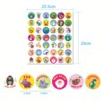 thumbnail image 2 of 420 Pcs Autocollants de Récompense Ronds Autocollants Animaux Dessin Animé Autocollants Incitatifs pour Enfants, 2 of 5