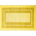 thumbnail image 1 of Ahgly Company Machine Washable Indoor Rectangle Southwestern Yellow Country Area Rugs, 6' x 9', 1 of 4
