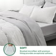 thumbnail image 7 of U by Bedsure White Queen Comforter Set - 7 Pieces Reversible White Bed Set , Bedding Set White with Comforters, Sheets, Pillowcases & Shams, White, Queen, 7 of 7