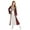 Burgundy, variant on TiaoBug Kids Girls Medieval Princess Dress Long Bell Sleeves Renaissance Vintage Costume Ball Gown Royal Blue 8