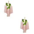 thumbnail image 4 of Bewildely Espacio de 12 piezas con flores artificiales realistas - Apariencia realista de bajo mantenimiento Elegante rosa claro Rosa claro 2piezas, 4 of 6