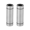 thumbnail image 2 of Cylinder Linear Motion Ball Bearing, Nickel Plated Linear Ball Bearing  For 3D Printer, 2 of 8