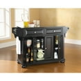 thumbnail image 6 of HomeStock Sophisticated Simplicity Full Size Kitchen Island with Spacious Countertop, Portable Design, Modern Kitchen Furniture, Convenient Storage Drawers-Color:Black,Size:Black Marble Top, 6 of 6